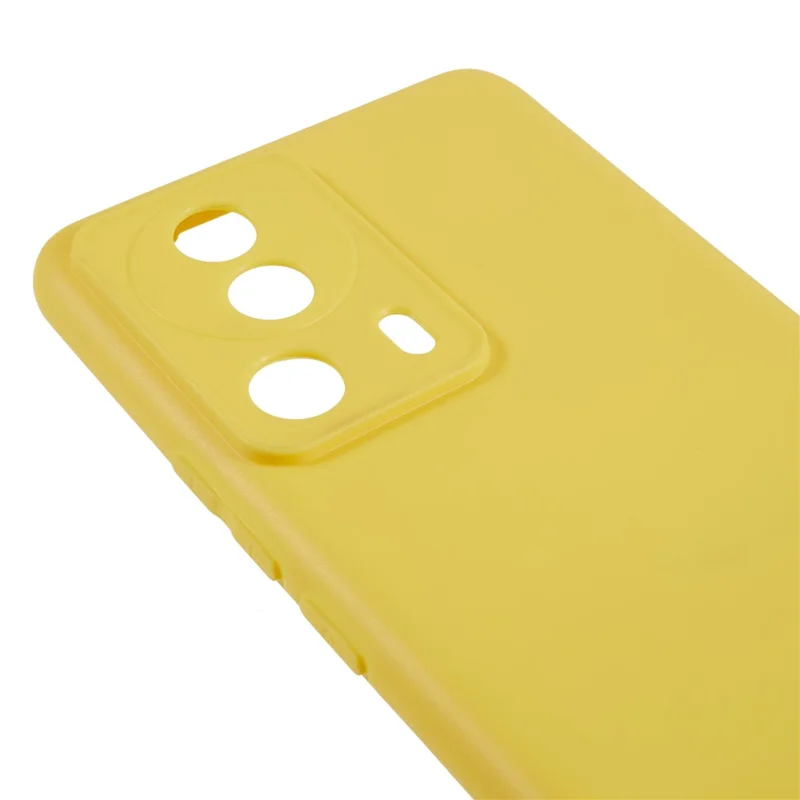 Cell Phone Case for Xiaomi 13 Lite / Civi 2 5G , Anti-scratch Matte Soft TPU Phone Cover - Yellow