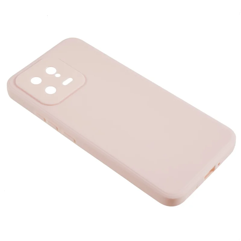 Obudowa do Xiaomi 13 5G z precyzyjnymi wycięciami, prosta krawędź, miękka obudowa z TPU - różowy