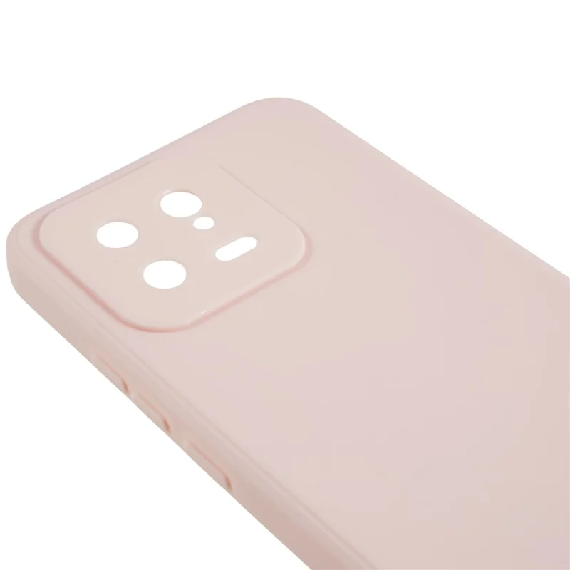 Obudowa do Xiaomi 13 5G z precyzyjnymi wycięciami, prosta krawędź, miękka obudowa z TPU - różowy
