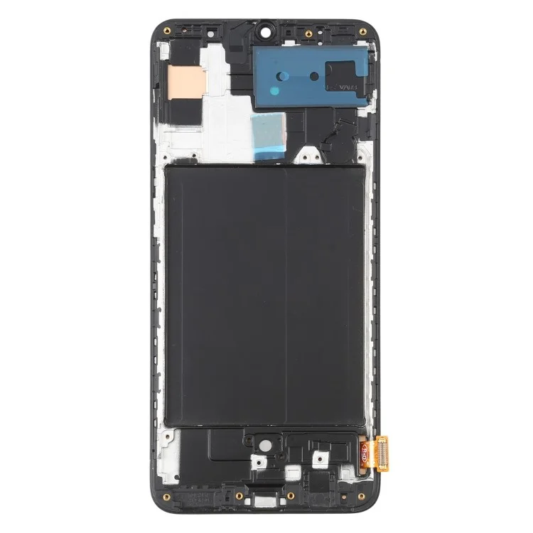 For Samsung Galaxy A70 A705 Grade C 6.7" OLED Screen and Digitizer Assembly + Frame (without Logo) - Black