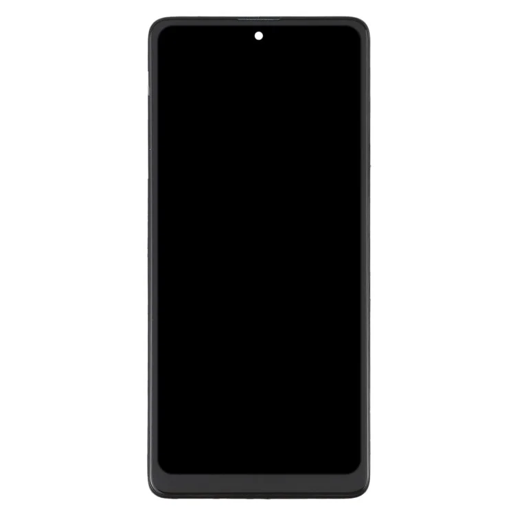 Pour Samsung Galaxy A71 4G SM-A715 Grade C 6,7 "écran OLED et Numérisateur Assemblage + Cadre (sans Logo) - Noir