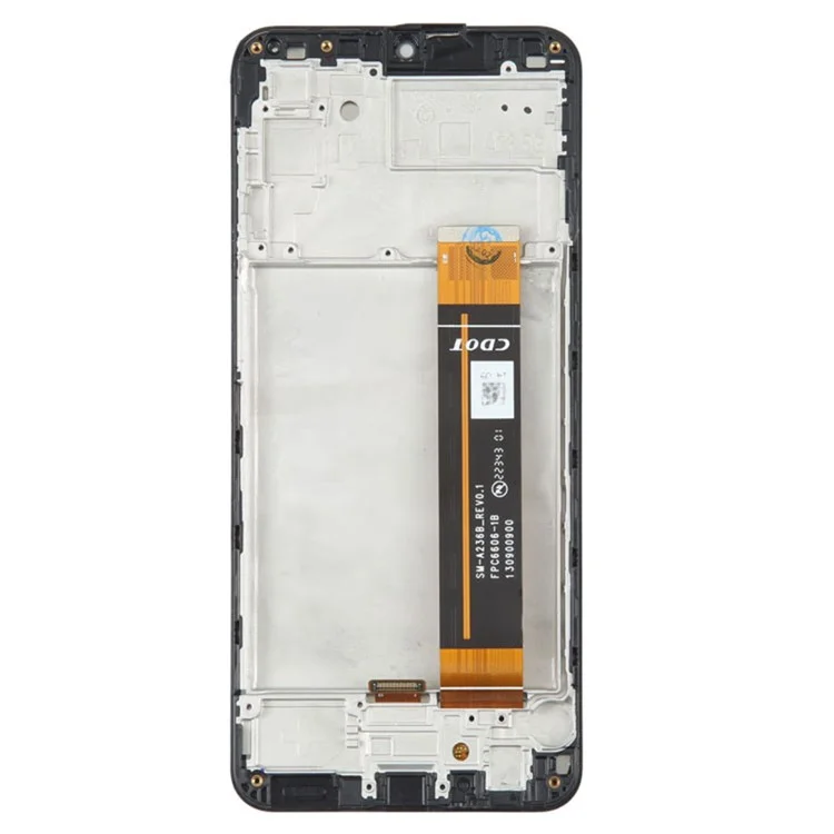 Für Samsung Galaxy A23 5G (Global Version) A236B OEM Grade S LCD-Bildschirm und Digitizer-Baugruppe + Rahmenersatzteil (ohne Logo)