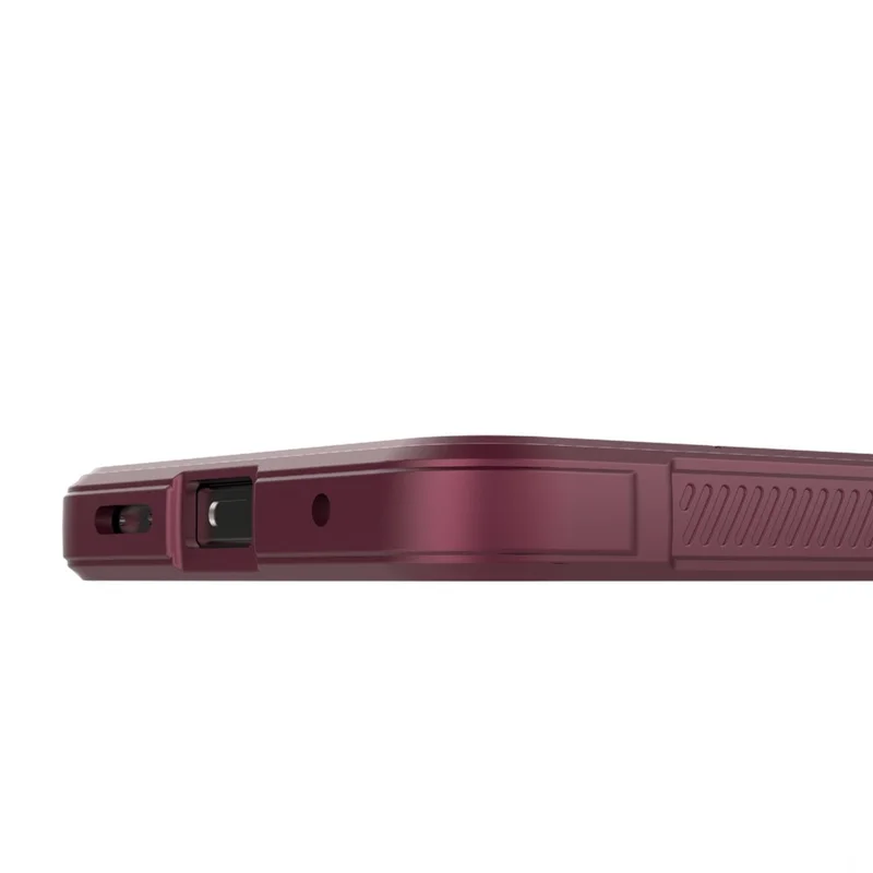 For Xiaomi Redmi Note 12 4G Anti-Scratch Rugged Phone Cover TPU Back Protector Phone Case - Wine Red