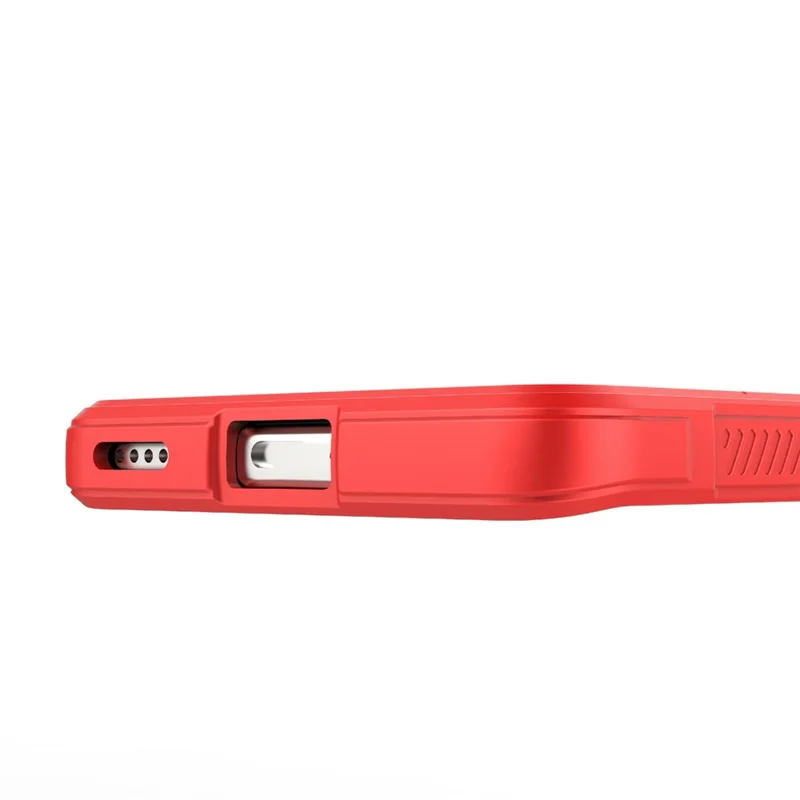 Para Xiaomi 13 Lite / Civi 2 5G Capa de Telefone TPU à Prova de Choques Resistente - Vermelha