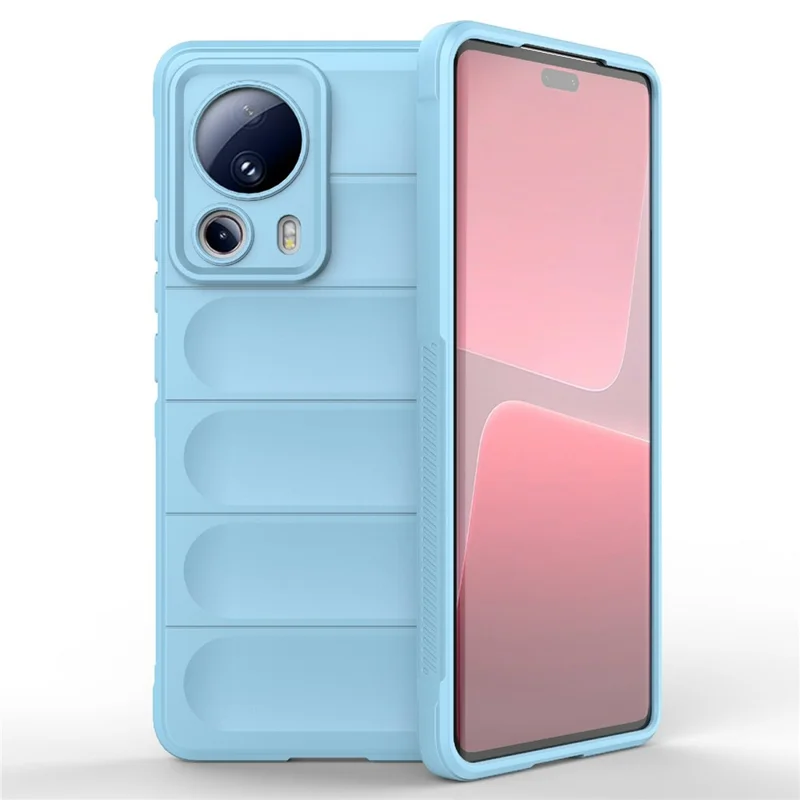 For Xiaomi 13 Lite / Civi 2 5G Shockproof Rugged TPU Phone Cover Cell Phone Back Case - Baby Blue