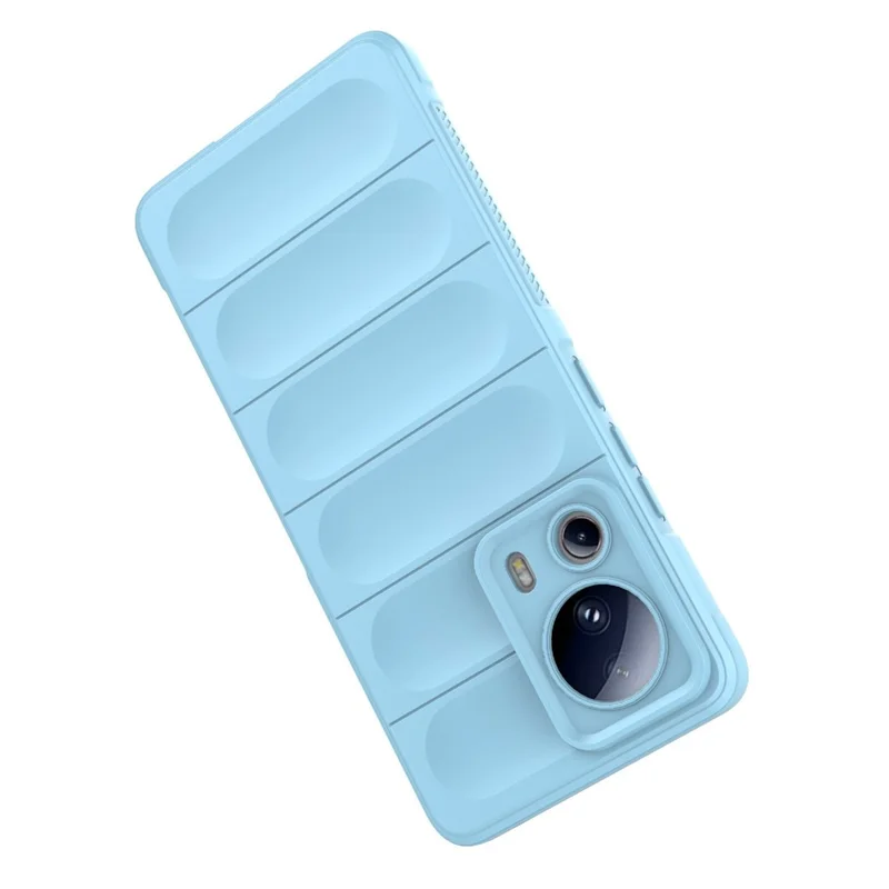 For Xiaomi 13 Lite / Civi 2 5G Shockproof Rugged TPU Phone Cover Cell Phone Back Case - Baby Blue
