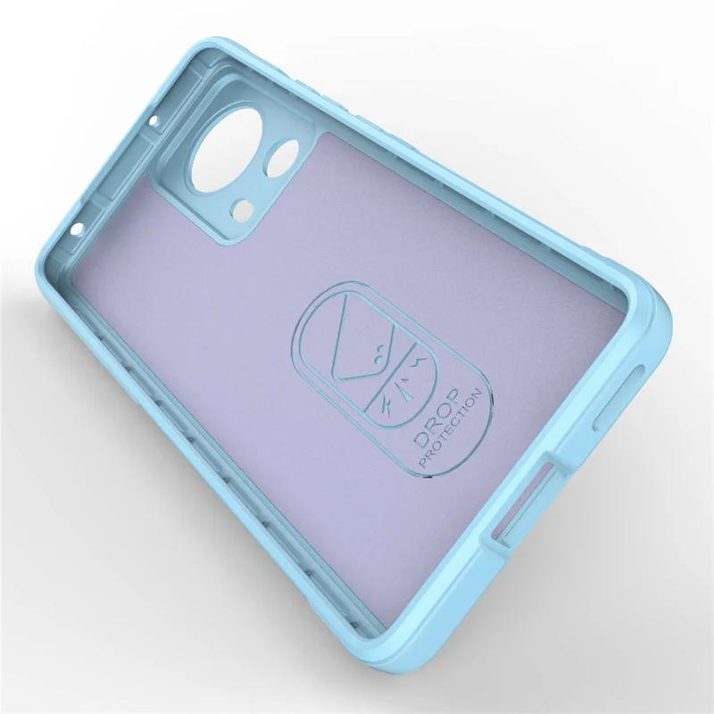 For Xiaomi 13 Lite / Civi 2 5G Shockproof Rugged TPU Phone Cover Cell Phone Back Case - Baby Blue