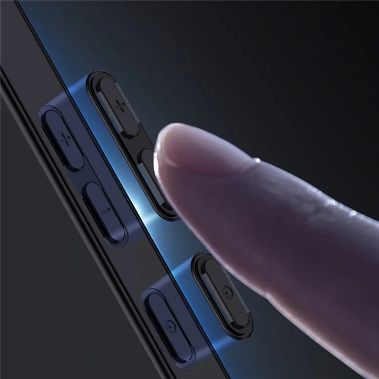 Funda de teléfono con textura de madera para iPhone 14 Plus, de cuero PU, PC y TPU, con protección envolvente para la cámara - Gris