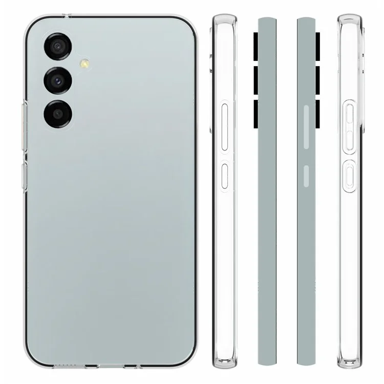 Clear Phone Case For Samsung Galaxy A54 5G , Inside Watermark-Free Texture Dustproof TPU Smartphone Cover