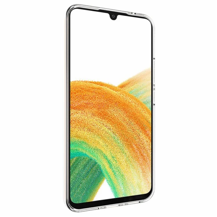 Für Samsung Galaxy A34 5G Innen texturfreier Wasserfester Telefon-Cover-TPU-Telefon-Hülle