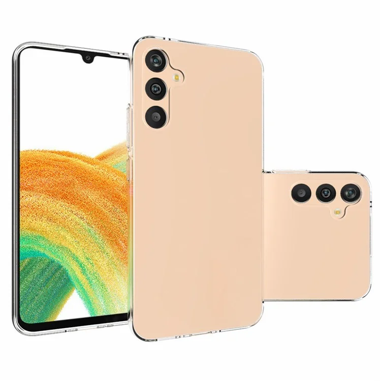 Für Samsung Galaxy A34 5G Innen texturfreier Wasserfester Telefon-Cover-TPU-Telefon-Hülle