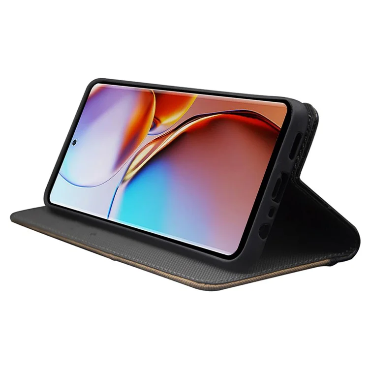 IDEWEI Pour Motorola Moto G23 4G / G13 4G Étui en cuir PU avec dragonne - Bleu