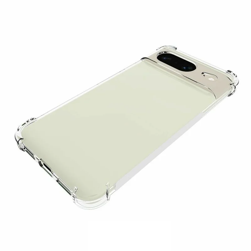 Para Google Pixel 8 Anti-deslizante TPU Caso de Telefone Quatro Canto Airbag Capa de Telefone à Prova de Choque Transparente