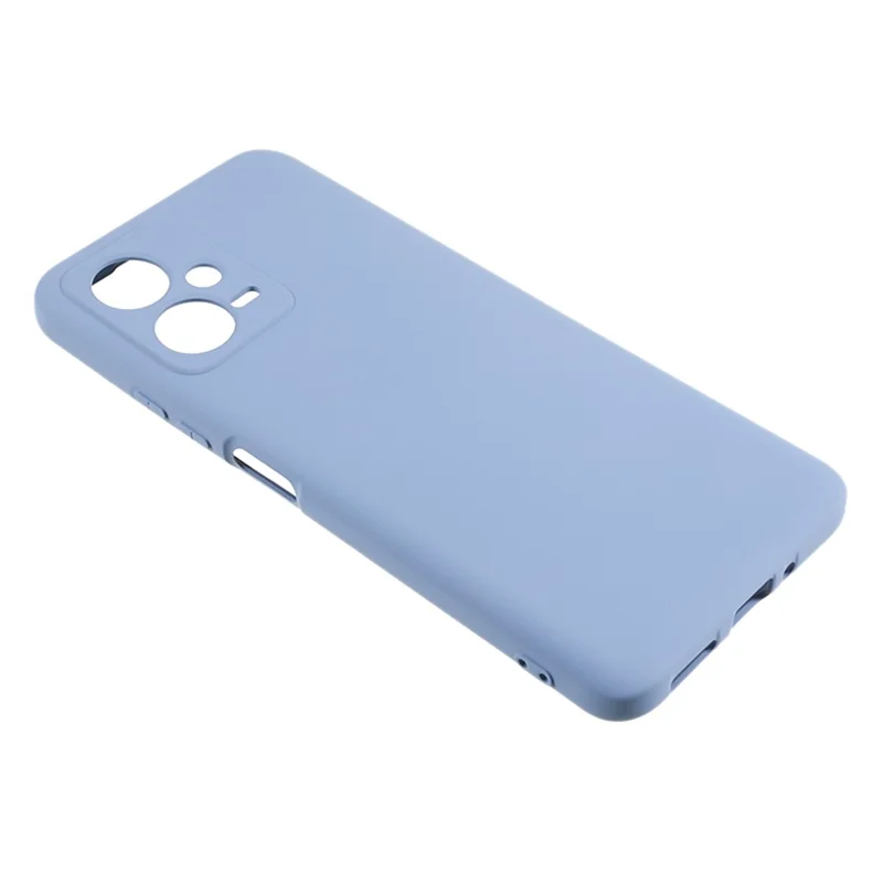 Para Xiaomi Poco X5 5G / Redmi Note 12 5G (Índia) Case de Telefone Celular TPU Espessura de 2,0 mm Borda Curva Capa de Telefone - Cinza