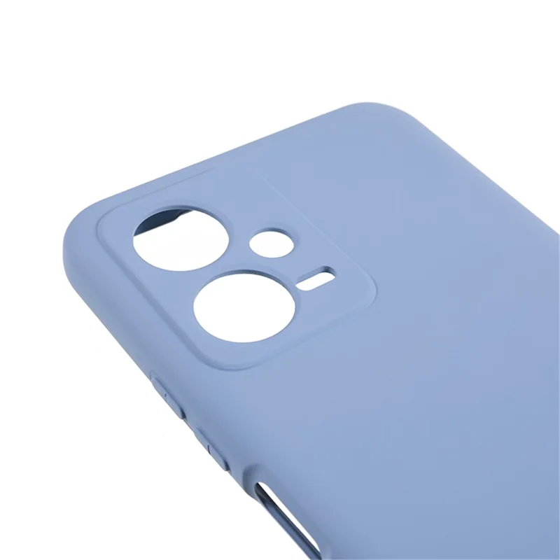 Para Xiaomi Poco X5 5G / Redmi Note 12 5G (Índia) Case de Telefone Celular TPU Espessura de 2,0 mm Borda Curva Capa de Telefone - Cinza