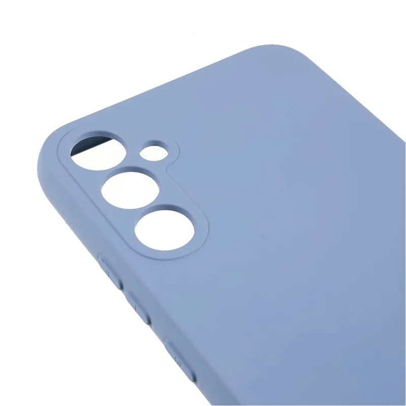 For Samsung Galaxy A34 5G Anti-Dust TPU Arc Edge Cover 2.0mm Thick Cell Phone Case - Grey
