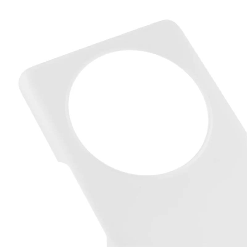 For Honor Magic5 Pro Rubberized Plastic Hard Case Protective Phone Cover - White