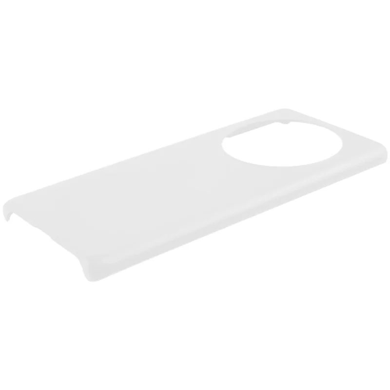 For Honor Magic5 Pro Rubberized Plastic Hard Case Protective Phone Cover - White