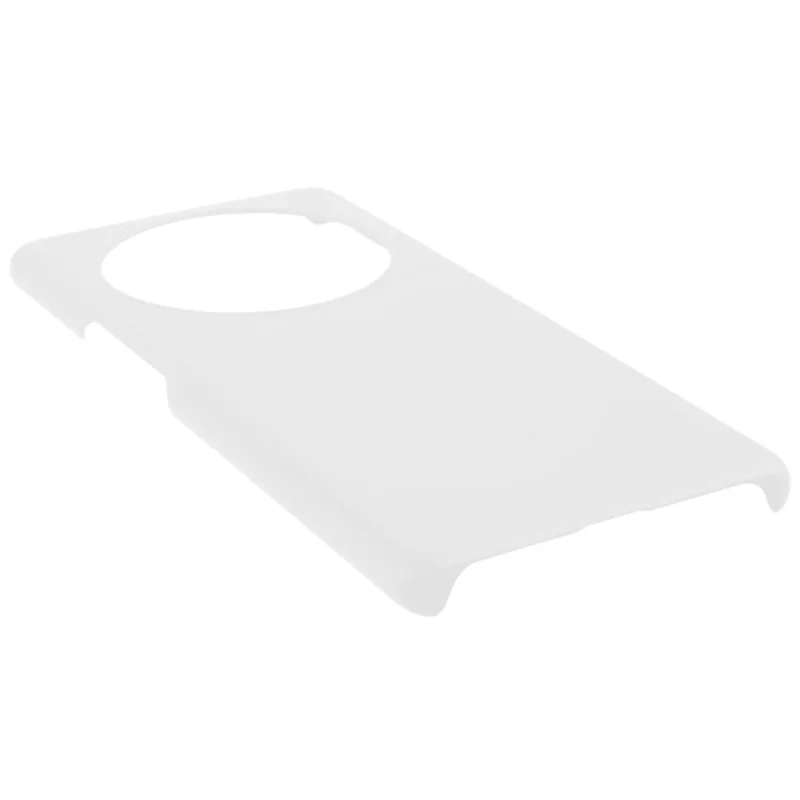 For Honor Magic5 Pro Rubberized Plastic Hard Case Protective Phone Cover - White