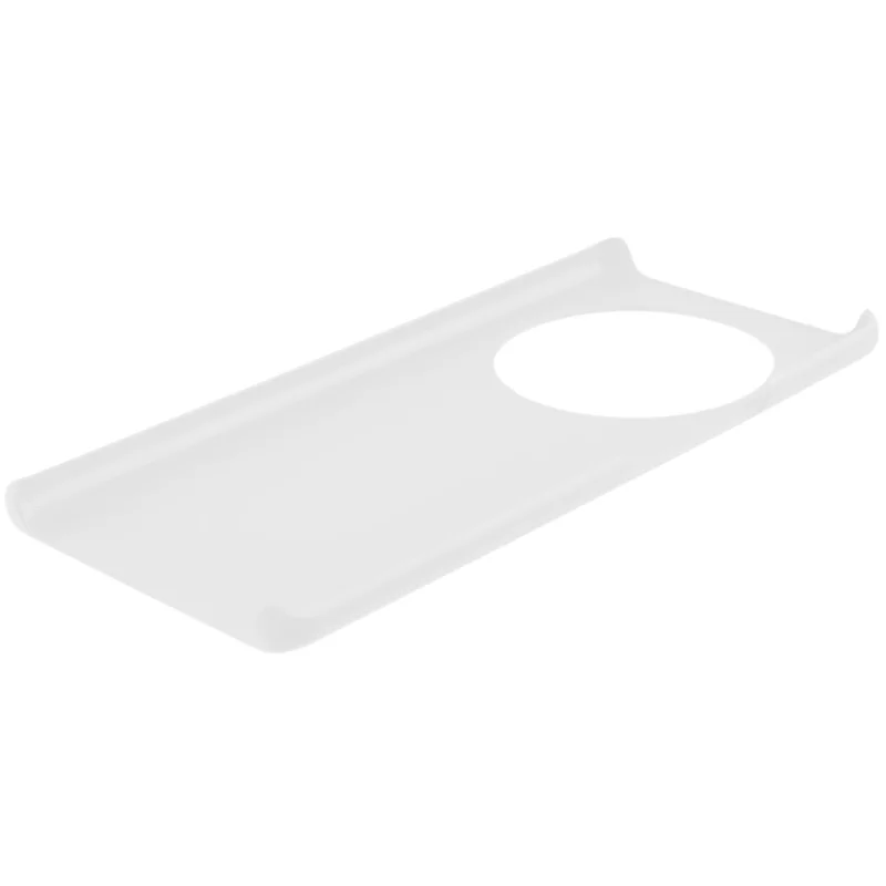 For Honor Magic5 Pro Rubberized Plastic Hard Case Protective Phone Cover - White