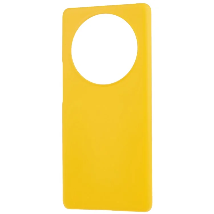 For Honor Magic5 Étui de protection en plastique dur antiraye et caoutchouté - Jaune