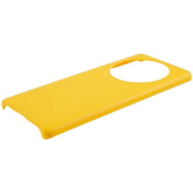 For Honor Magic5 Étui de protection en plastique dur antiraye et caoutchouté - Jaune