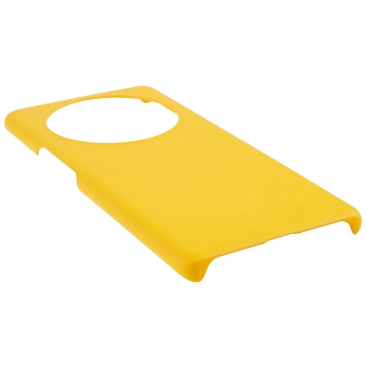 For Honor Magic5 Étui de protection en plastique dur antiraye et caoutchouté - Jaune