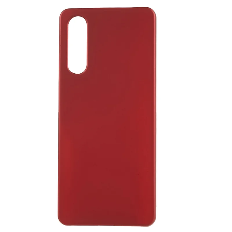 For Sony Xperia 1 V Rubberized PC Phone Case Slim Fit Protective Back Cover - Red