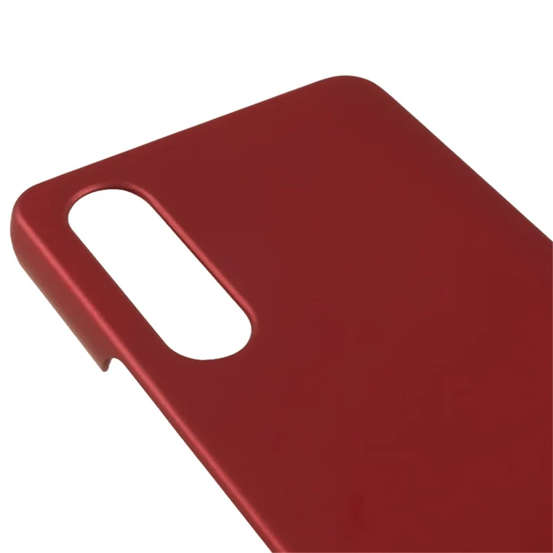 For Sony Xperia 1 V Rubberized PC Phone Case Slim Fit Protective Back Cover - Red