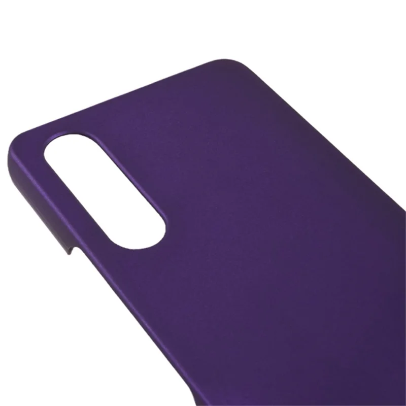 For Sony Xperia 1 V Rubberized PC Phone Case Slim Fit Protective Back Cover - Purple