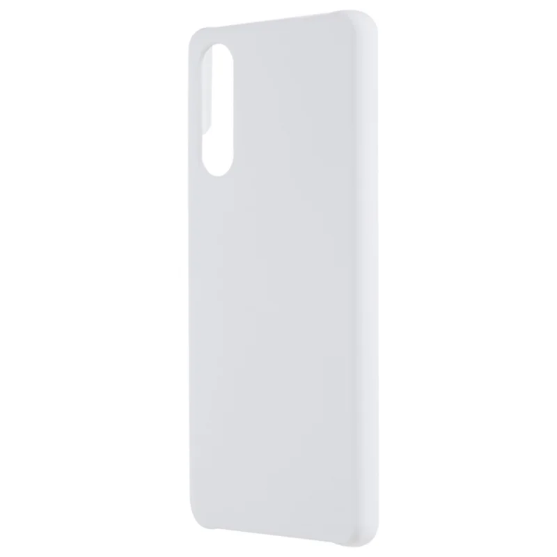 For Sony Xperia 1 V Rubberized PC Phone Case Slim Fit Protective Back Cover - White