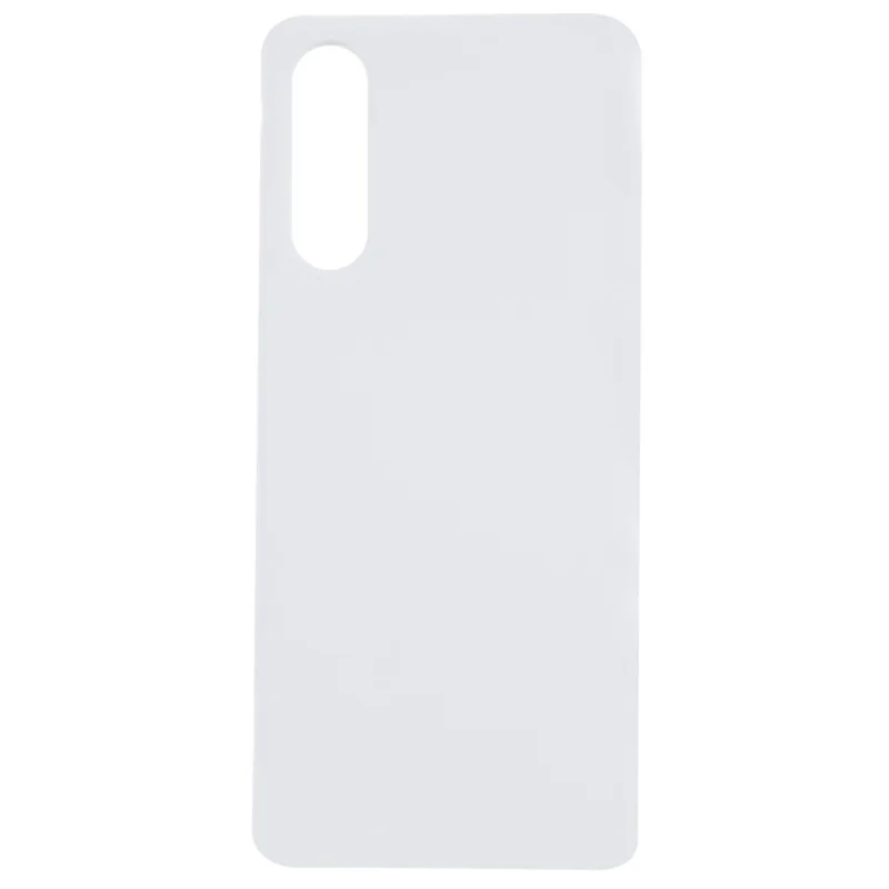 For Sony Xperia 1 V Rubberized PC Phone Case Slim Fit Protective Back Cover - White