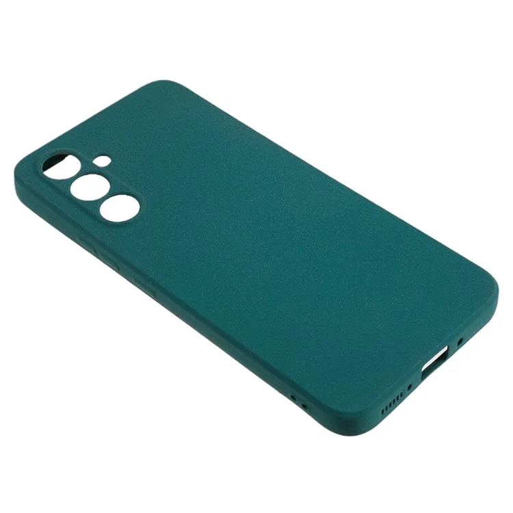Pour Samsung Galaxy A54 5G Double-Sided Matte Phone Cover Anti-scratch TPU Phone Case - Green