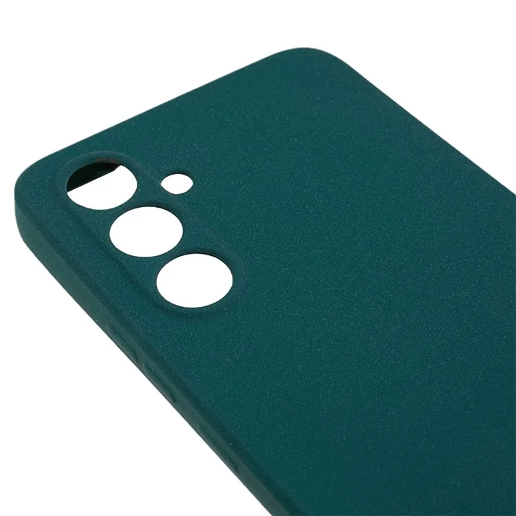 Pour Samsung Galaxy A54 5G Double-Sided Matte Phone Cover Anti-scratch TPU Phone Case - Green