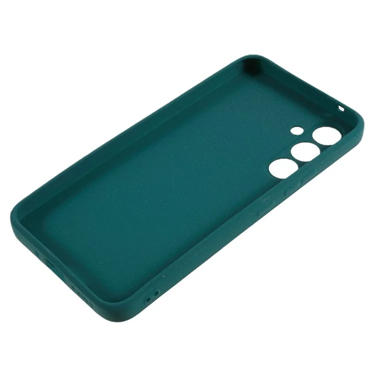 Pour Samsung Galaxy A54 5G Double-Sided Matte Phone Cover Anti-scratch TPU Phone Case - Green