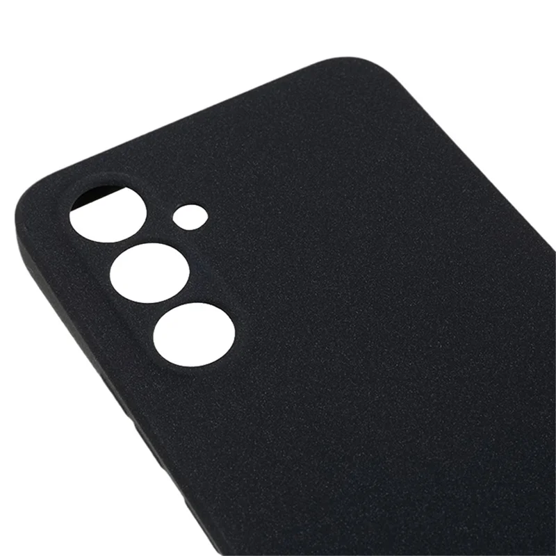 For Samsung Galaxy A54 5G Double-Sided Matte Phone Cover Anti-scratch TPU Phone Case - Black