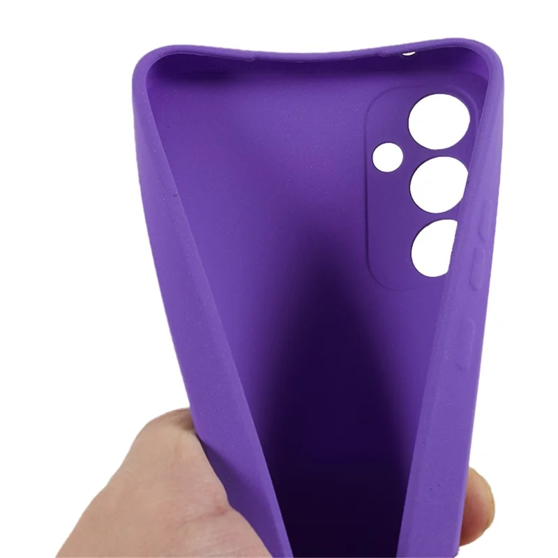 For Samsung Galaxy A34 5G Double-Sided Matte Phone TPU Case Cell Phone Cover - Purple