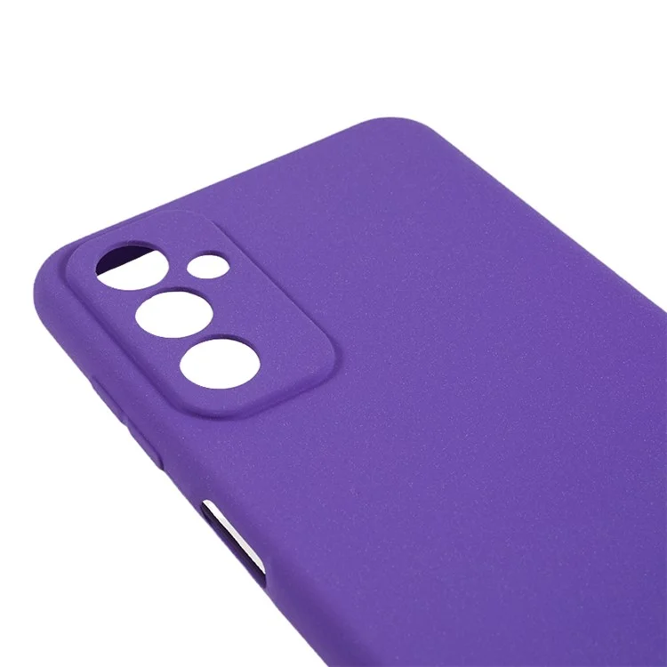 Para Samsung Galaxy M13 4G / F13 4G Carcasa de Teléfono TPU Cubierta Mate Doble Cara Funda Antiarañazos - Morado