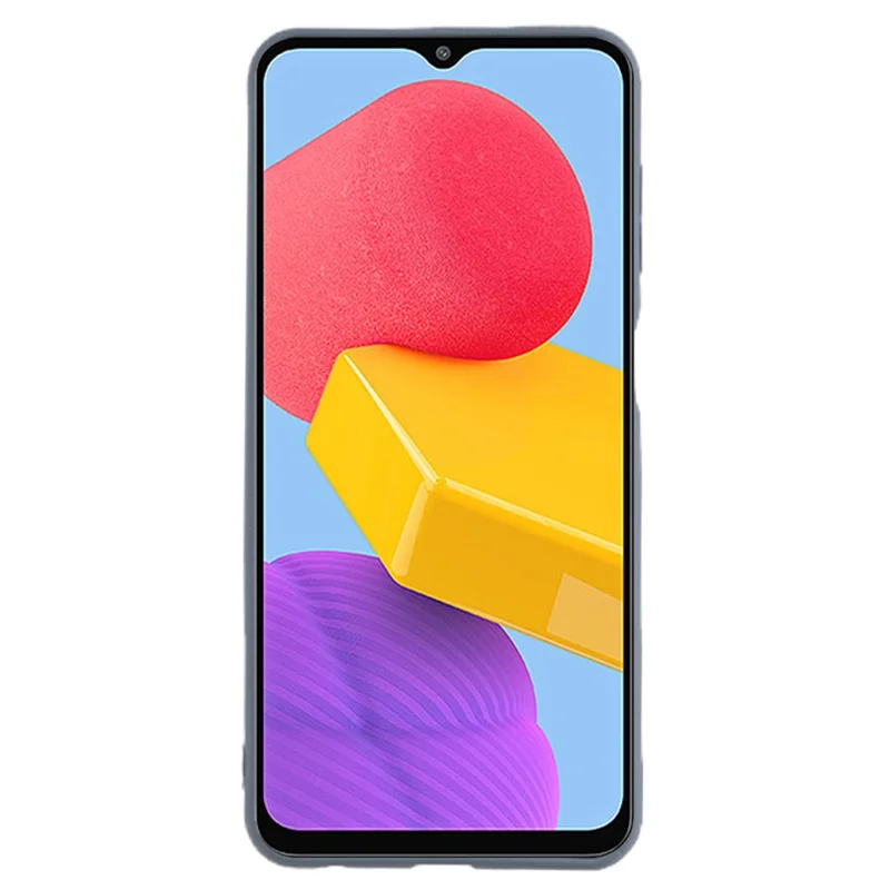 Für Samsung Galaxy M13 4G / F13 4G TPU-Handyhülle, mattseitiger Handyhülle, kratzfeste Schale - Grau