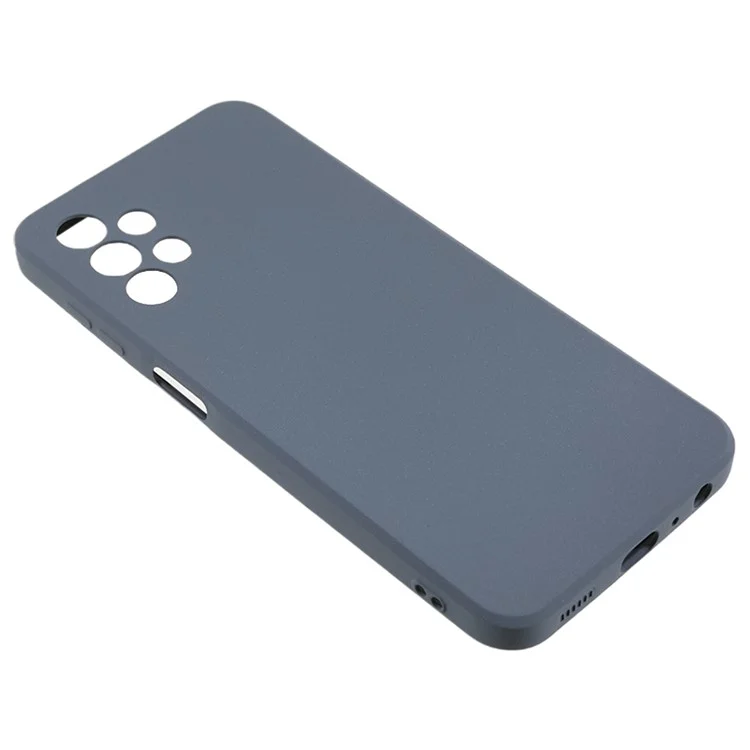 Pour Samsung Galaxy A13 4G / A13 (SM-A137) 4G Housse de téléphone portable Coque TPU mate double face - Gris