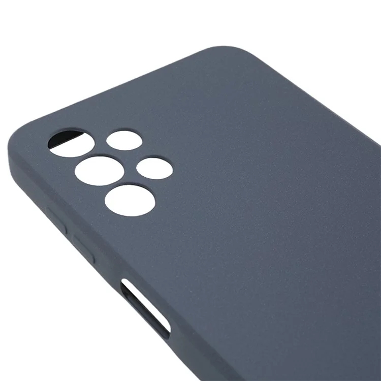 Pour Samsung Galaxy A13 4G / A13 (SM-A137) 4G Housse de téléphone portable Coque TPU mate double face - Gris