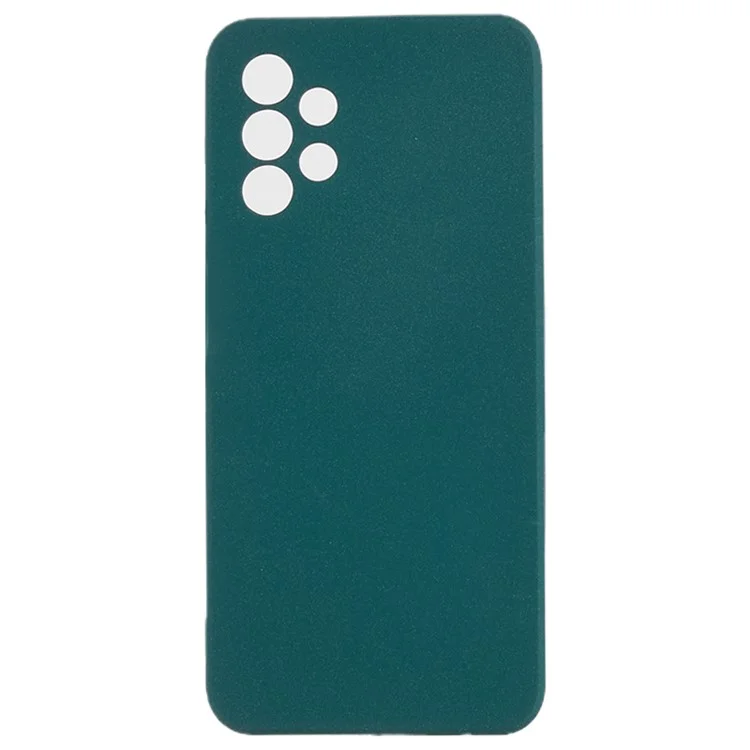 Pour Samsung Galaxy A13 4G / A13 (SM-A137) 4G Housse de téléphone portable à double face en TPU mat - Vert