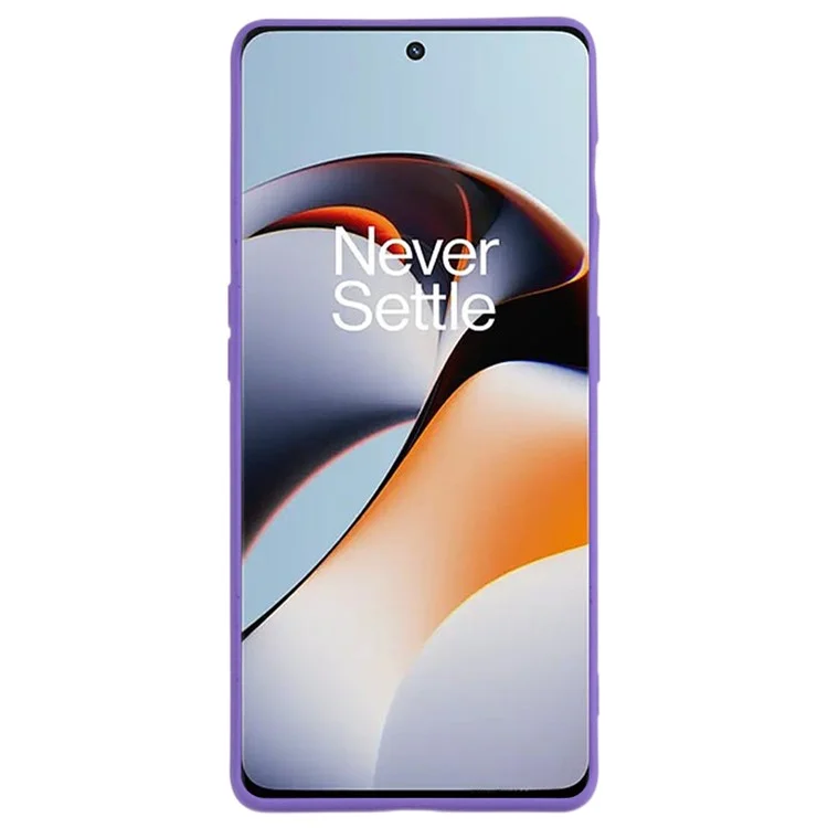 Для OnePlus 11R 5G / Ace 2 5G Мобильный телефон TPU Чехол с двухсторонним матовым корпусом - Фиолетовый