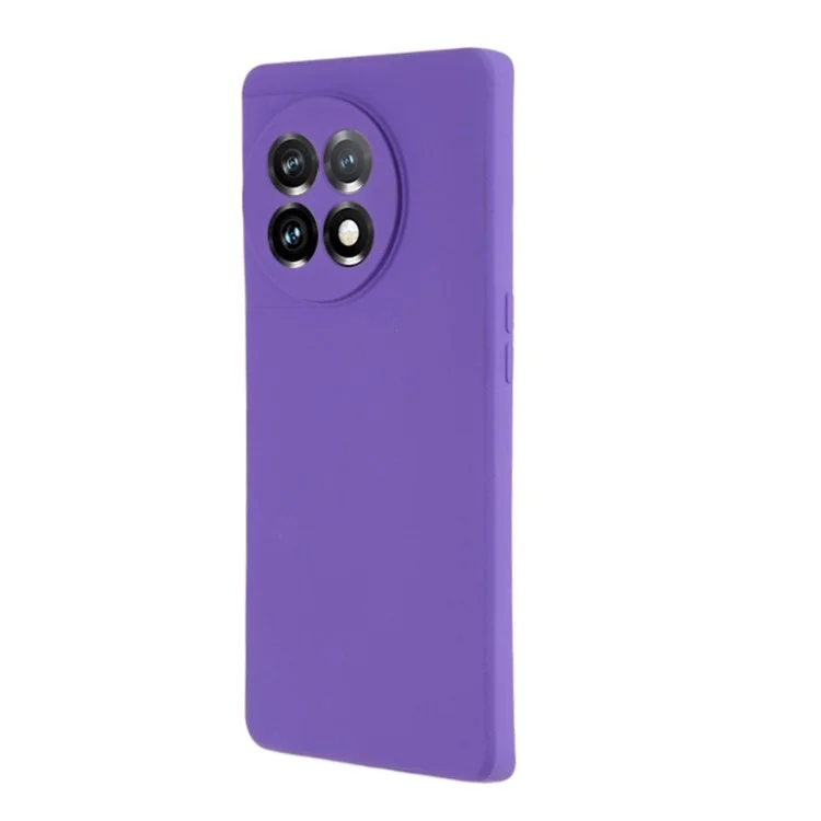 Soft TPU Phone Case for OnePlus 11 5G , Double-Sided Matte Protective Phone Cover - Purple