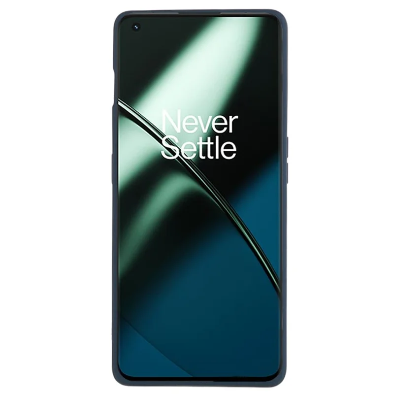 Soft TPU Phone Case for OnePlus 11 5G , Double-Sided Matte Protective Phone Cover - Navy Blue