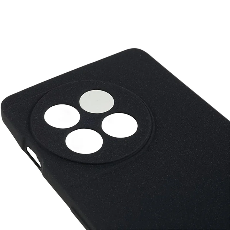Soft TPU Phone Case for OnePlus 11 5G , Double-Sided Matte Protective Phone Cover - Black