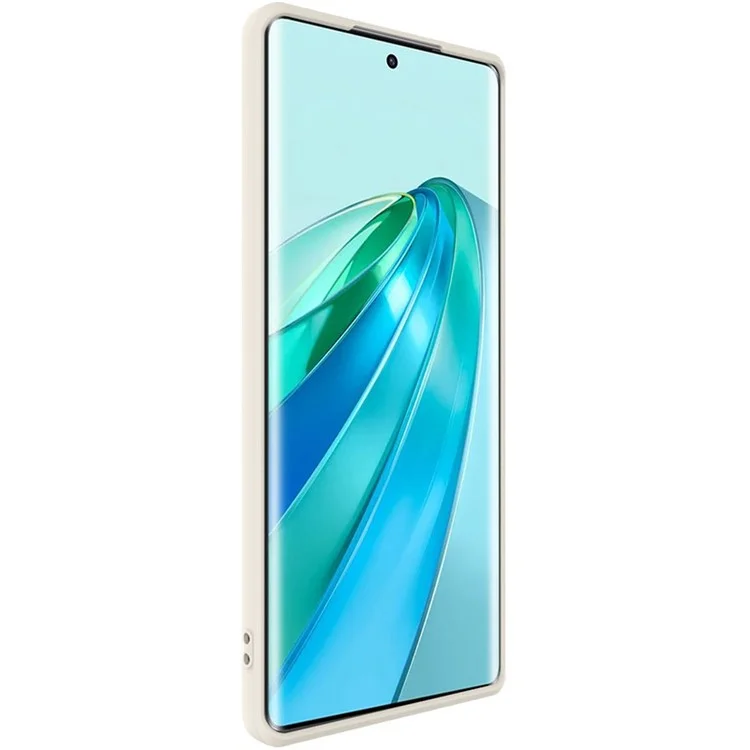 IMAK UC-4 Series for Honor Magic5 Lite 5G / X9a 5G Anti-drop Phone Cover Precise Cutout Straight Edge TPU Phone Case - White