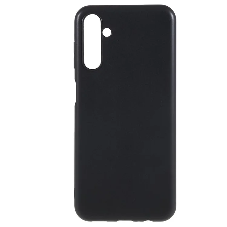 For Samsung Galaxy M14 5G Soft TPU Phone Case Glossy Anti-drop Protective Phone Cover - Black