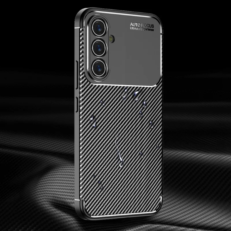 Für Samsung Galaxy A54 5G Carbon Fiber Texture Phone Case Anti-drop Schützende Phone TPU Abdeckung