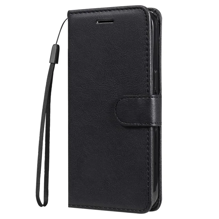 Per Motorola Moto G13 4G / G23 4G / G53 5G Custodia per telefono in pelle sintetica con portafoglio e supporto - Nero